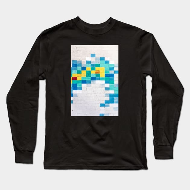 Multi colored tiles Long Sleeve T-Shirt by textural